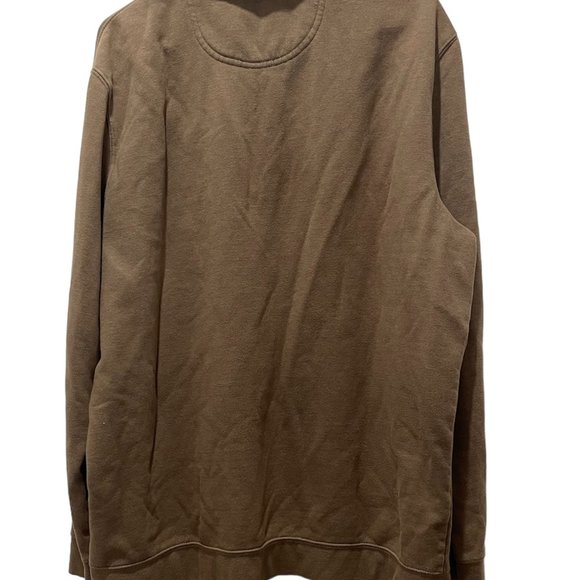Men's Pullover, croft & barrow , XL, Brown, Preloved in Good Condition - Picture 4 of 5
